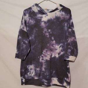 Blumin tie dye hoodie sweatshirt